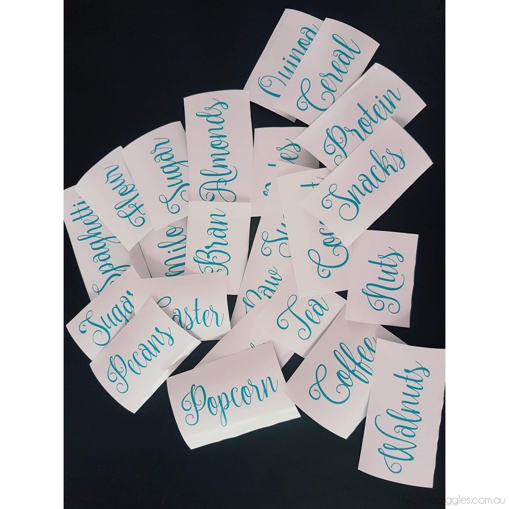 Kitchen Pantry Labels - Two Little Giggles