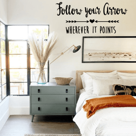 Wall Decal - Follow your arrow - Two Little Giggles