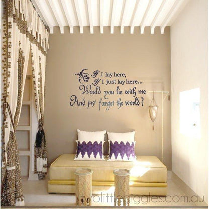 If I lay here 2 - Two Little Giggles