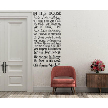 In this house we love Jesus - Two Little Giggles