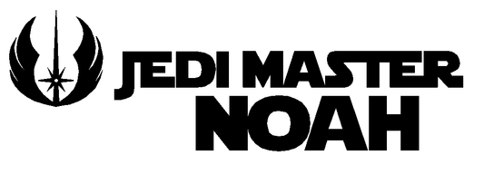 Jedi Master Personalised Name