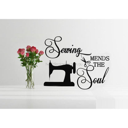 Sewing mends the soul - Two Little Giggles