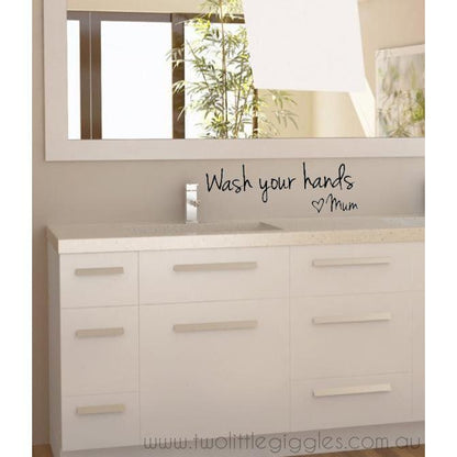 Wash your hands - Two Little Giggles